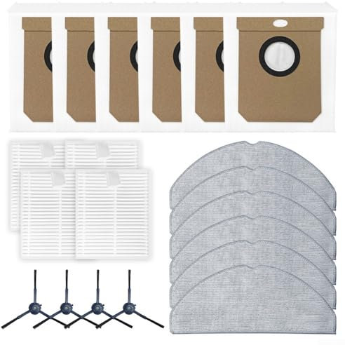 Home Cleaning Essentials For Conga 8490 - Juego de trapos, filtros y bolsas para polvo