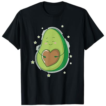 Avocado con Cuore Maglietta