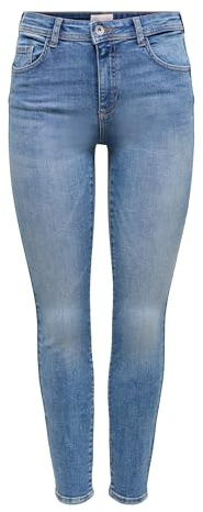 JACQUELINE de YONG Female Skinny Jeans JDYFINA Mittlere Taille Skinny Fit Jeans