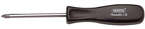 Draper 19532 Expert Quality No 1 Cross Slot Mechanics Screwdriver, 75mm