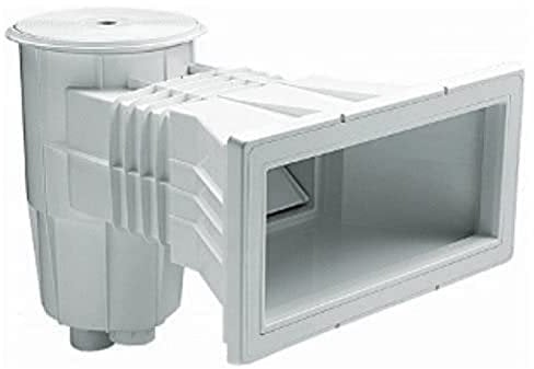 Fluidra 00251 - Skimmer 15 l pisc. horm. con Boca ampliación Tapa Circular Blanca