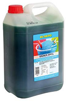 Sirup Slush Konzentrat Slush Ice / Slush AZO FREI Eis Grüner Apfel 5 Liter Ergibt 30 Liter Slush