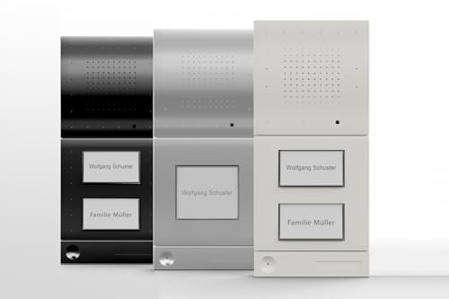 DOORLINE 150810 Classic Weiterentwicklung der T01/02. Macht TK-Anlage/Router zur Türsprechanlage, erweiterbar zur Video-Sprechanlage, Silber