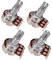 gazechimp MINI POTS Log A/Linear B 500k Volume Tone Potentiometer For Electric Guitar