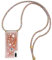 Handykette Handyhülle Case Flüssig Bewegende Treibsand Glitter mit Huawei P20 Lite Liquid Cover - Handy-Kette Handy Hülle mit Kordel Umhängen -Handy/Band Halsband Lanyard/Halsband Necklace - 5.84 Zoll