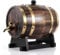 3L Eiche Holz Weinfass Retro Holzmaserung Eiche Holz Wein Eimer Behälter Wein Brandy Whisky Bourbon Tequila Eiche Fass mit Wasserhahn