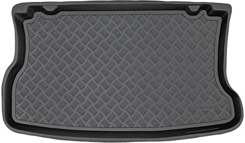 MOTOS Kofferraumwanne Kofferraummatte passt für Renault Clio II 1998-2005 Kompletter Schutz für Ihr Auto bei Allen Wetterbedingungen mit perfekt passenden kofferraummatten