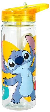 Zawadi Global Stitch Bouteille d'eau 580 ml pour enfants en Tritan durable, réutilisable, sans BPA