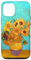 Hülle für iPhone 15 Van Gogh Sonnenblumen Moderne Kunst Malerei