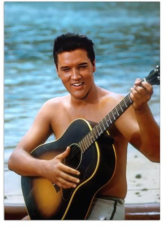 Displate Offiziell Elvis Presley MetallPoster Magnetische Befestigung Inklusive Lizenziert Bilder Hochwertiges Poster Elvis Presley photo 6 - Size M - 45 cm x 32 cm