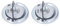 2Pcs Angle Grinder Flange Nut M14, Metal Self Locking Pressure Plate Quick Clamp, Easy Installation, High Compatibility,