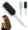 Haarbürste, Curl Hair Brush, haarspangen damen,lockenbürste,Curl Define Styling Brush, Etangling Hair Brush for Women, Shaping and Defining Curls for Women(Grün)