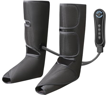 Air Compressor Massager, Compressor Calf Massager with Smart Timing and 3 Massage Modes for Can Relieve Leg、Foot Pain, Swelling.