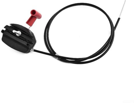 Lawnmower Essential 142cm Alloy Throttle Cable and Choke Lever Assembly