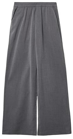 s.Oliver Mädchen Hose lang, Wide Leg Webhose mit Wide Leg und Elastikbund