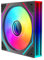 ICOLER Prism 4ultra 120mm ARGB PC Case Fan - Dual Infinite Mirror, Ultra-Quiet 9-Blade Design, Motherboard Sync & Daisy Chain, RGB Fans for Computer Case and Cooling Fan-Black