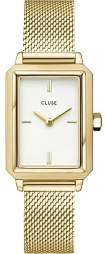 CLUSE - Uhr aus weißem Stahl, Weiß, TU