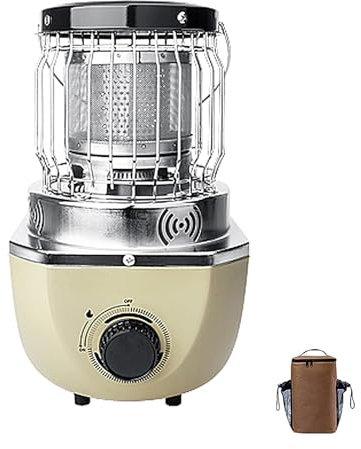 Gasheizstrahler 2300W für Terrasse - Abdeckungsbereich 5-10㎡, ideal für Camping und Freizeit auf dem Balkon, tragbar für Reisen