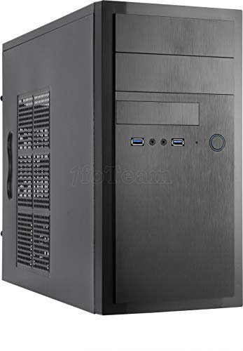 Chieftec LT-01B PC-Gehäuse (mini-ATX, 2x 5,25 externe HDD, 1x 3,5 externe HDD, 2x 3,5 interne HDD, 1x 2,5 interne HDD, 1x USB 3.0, 2x USB 2.0)