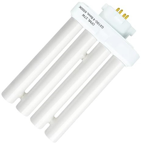 ARSUK Leuchtmittel Leuchtstoffröhre 27W Ersatz für Tischleuchte, in der Nähe von Tageslicht High Vision Desktop Light 4-polig (Leuchtstoffröhre 27W, Ersatz)