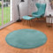 Snapstyle Hochflor Shaggy Teppich Palace Mintgrün Rund in 7 Größen