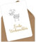 OWLBOOK Weihnachtskarte mit Rentier Geschenkkarte mit Briefumschlag Geschenke Geschenkideen zu Weihnachten