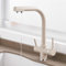 grifo osmosis cobre, grifo cocina beige, grifos de cocina fregadero, para Agua Caliente y Fría, grifo cocina osmosis 2 salidas, grifos cocina, grifo osmosis 3 vias