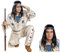 Maskworld Winnetou Kostüm mit Perücke - Indianer Western - Größe: XXL - Lizenz-Kostüme aus den Karl-May-Filmen für Karneval und Motto-Party