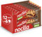 Nocilla, Cookies, Original, Galletas con gota de chocolate rellenas con crema de cacao con avellanas - 12 Packs de 6 Unidades - 1440g