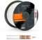 Lokmann Premium 135dB Stahl Kupfer 8mm SAT Koaxial Antennenkabel 5-Fach 4K 8K UHD 23 Meter
