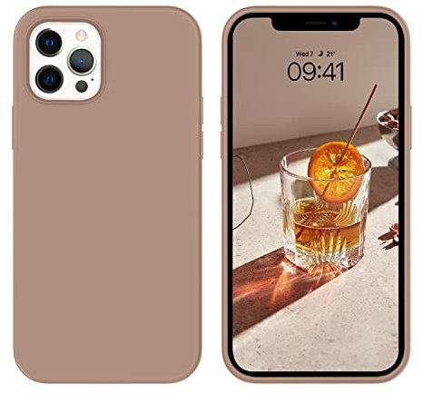 DUEDUE Coque de Téléphone iPhone 12 Pro Max 6,7 Pouces Silicone Rigide Protection Antichoc Solide Durable Intégrale