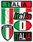 Biomar Labs® 7 x Vinyl Aufkleber Autoaufkleber Stickers Fahne Flagge Italy Italien Italienisch Auto Moto Motorrad Fahrrad Scooter Fenster D 70