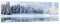 Panorama Bilder auf Glas 160x50cm Glasbild Wald Eis See Groß XXL Wanddeko Bild im Glas Schlafzimmer Küche Wandbilder Dekoration Wohnzimmer Modern Wall Decor Wand Kunstdruck Art GAB160x50-4181