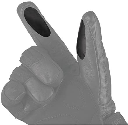 Oxford Unisex Smart Fingers Kontakte für Touchscreen-Handschuhe, Schwarz, Einheitsgröße