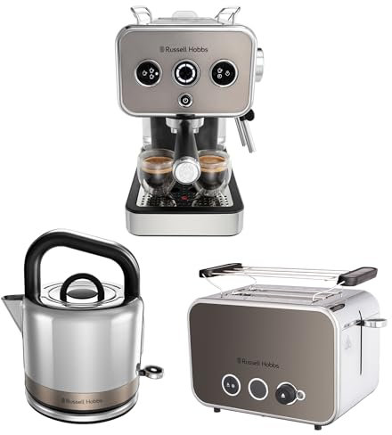 Russell Hobbs Set: Cafetière + Bouilloire + Grille pain