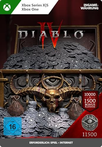 Diablo IV : 11500 Platinum | Xbox One/Series X|S - Download Code