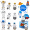 Space Cake Topper Weltraum Kuchendekoration Cake Topper Planeten Geburtstag Weltraum Kuchen Astronaut Kuchen Dekorieren für Die Dekoration von Astronaut Themed Kindergeburtstagspartys