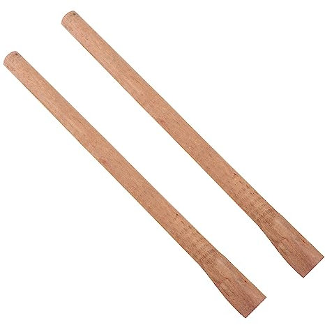 Housoutil 2pcs Ax Handle Axe Handles Wood Handle Wood Working Hatchet Handle Wood Replacement Handle Wooden Hatchet Handle Replacement Wood Axe Handle Hatchet Handle Replacement