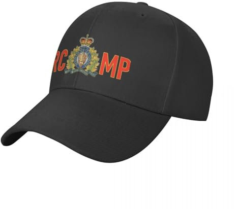 BEABAG Baseball Cap Royal Canadian Mounted Police RCMP Baseball Cap Hood Golf Cap Birthday Snap Back Hat Women's Cap Men's