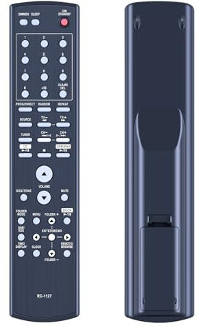 GOUYESHO Ersatz-Fernbedienung RC-1127 für Denon ReceiverAVR-X1500H AVR-S740H AVR-X1600H AVR-S750H AVR-X1600H-DAB