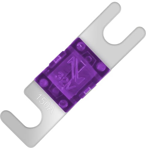 4 Stk. SeKi Mini ANL Sicherung 150A; für Auto LKW Motorrad Boot HiFi; Flachsicherung