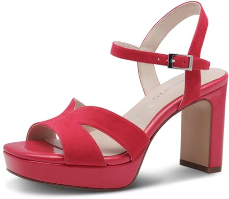 Tamaris Damen 1-28309-42, Sandali con Tacco Donna, Rosa, 37 EU
