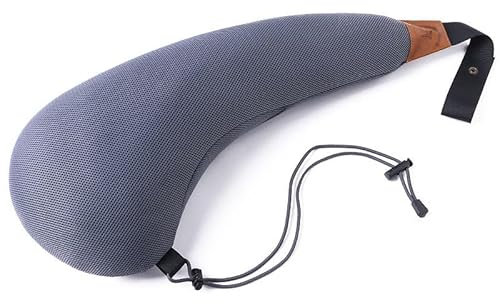 DZPFDC Nackenkissen für Opel Astra J GTC 2011-2018,Nackenkissen Auto,Tragbares Nackenkissen,Nackenhörnchen,Nackenkissen Für Reisen,Nackenkissen für Auto,Grau