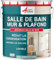 Peinture salle de bain, mur et plafond, condensation - 2.5 L Turquoise Pastel - RAL 6034 - ARCANE INDUSTRIES