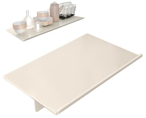 NASSMOSSE Plaque d'extension du Rebord de fenêtre 16 x9 dans des étagères de vitres en Acier en Carbone avec Planche d'extension de comptoir imperméable de Base à Base de Base