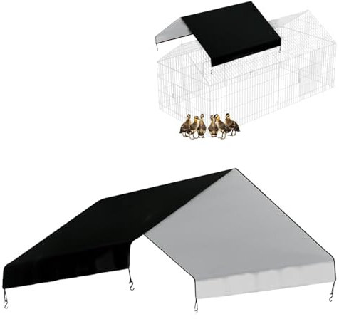 Lona para gallinero para invierno, cubierta para jaula de pollos - Cubierta antipolvo para valla de gallinero,Impermeable, aislamiento de gallinero para invierno, cubierta de jaulas de pollo para vall