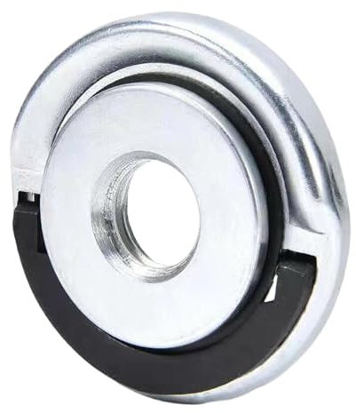 Dado di serraggio a sgancio rapido per smerigliatrice angolare - Dado flangiato autobloccante con filettatura M14 | Sostituzione portatile della piastra di pressione, dado della smerigliatrice durevol