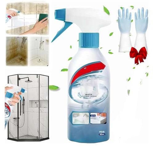 Skfe Bad-Reiniger, Sprühschaum, Skfe-Schaum-Reiniger, Badezimmer-Entkalker, Skfe-Reiniger, hartnäckige Flecken, Entkalker für Badewanne, WC, Dusche, Waschbecken, Glas (1)
