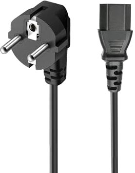 AC Netzkabel Stromkabel 3 polig Replacement for ADAM Audio T5V A7V A77H A8H T8V A8H-R A4V Studio Monitor T10S Sub7 Sub8 Studio Subwoofer 3 Prong C13 Power Cable Cord Plug