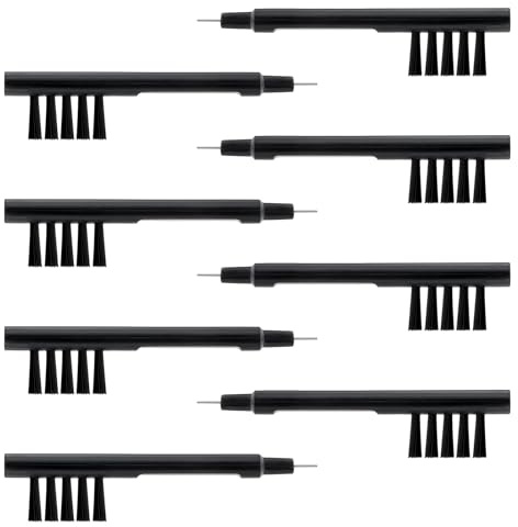 8PCS Hearing Aid Cleaning Kit Hearings Aid Cleaning Brush Tools Amplifier Brushes with Wax Loop, Hearings Aids Cleaner for Hearing Aids Users